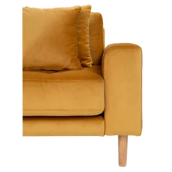 House Nordic Senfes Lido Lounge Sofa mit vier Kissen