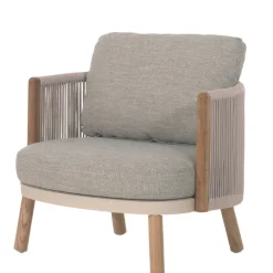 Gescova Sessel für den Außenbereich Mendoza - - 83x80x90 cm - beige/Teak