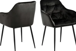 Emob Sessel Lynn - grau/braun/