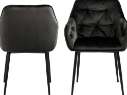 Emob Sessel Lynn - grau/braun/