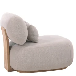 Gescova Sessel Ruby für den Außenbereich von - Teakholz und - 90x95x80 cm