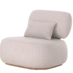 Gescova Sessel Ruby für den Außenbereich von - Teakholz und - 90x95x80 cm