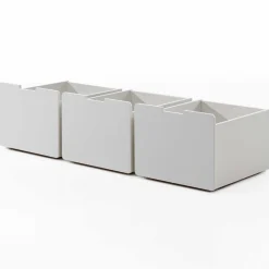 Set mit 3 Schubladen Pip - weiß