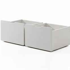 Set mit 2 Schubladen Pip - weiß