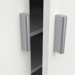Shelly matt weißer Schuhschrank