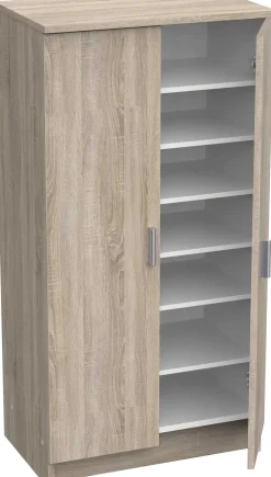 Shelly Schuhschrank - Eiche gebürstet