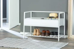 Shoeplace Schuhbank - weiß