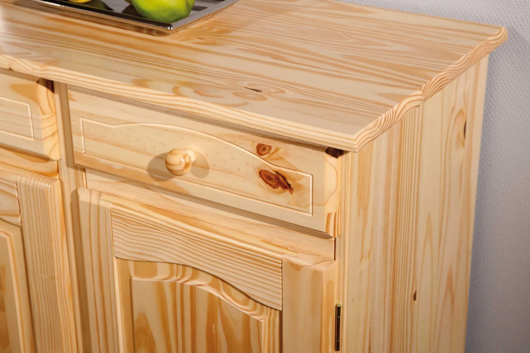 Sideboard Abaco (3 Türen) - braun