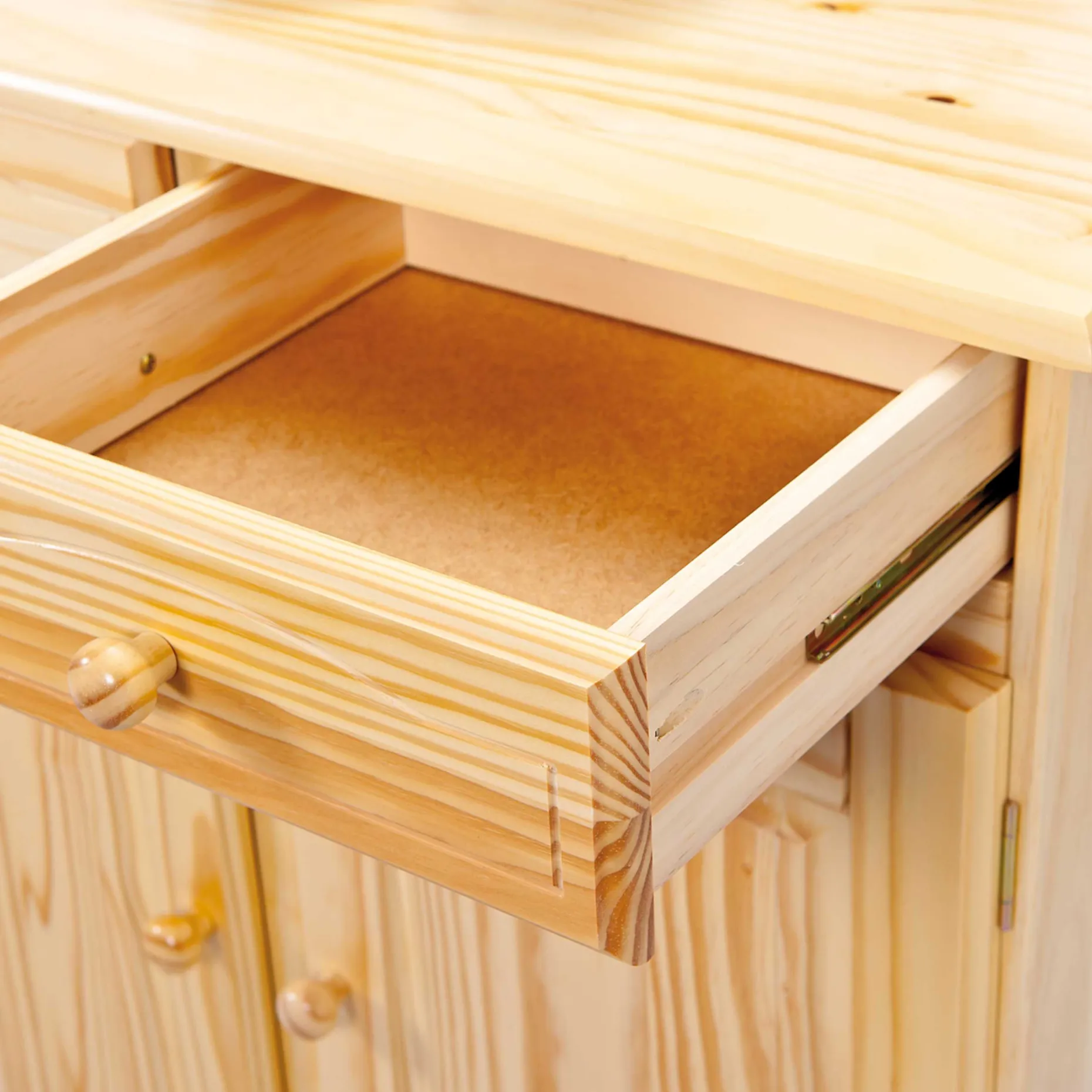 Sideboard Abaco (3 Türen) - braun