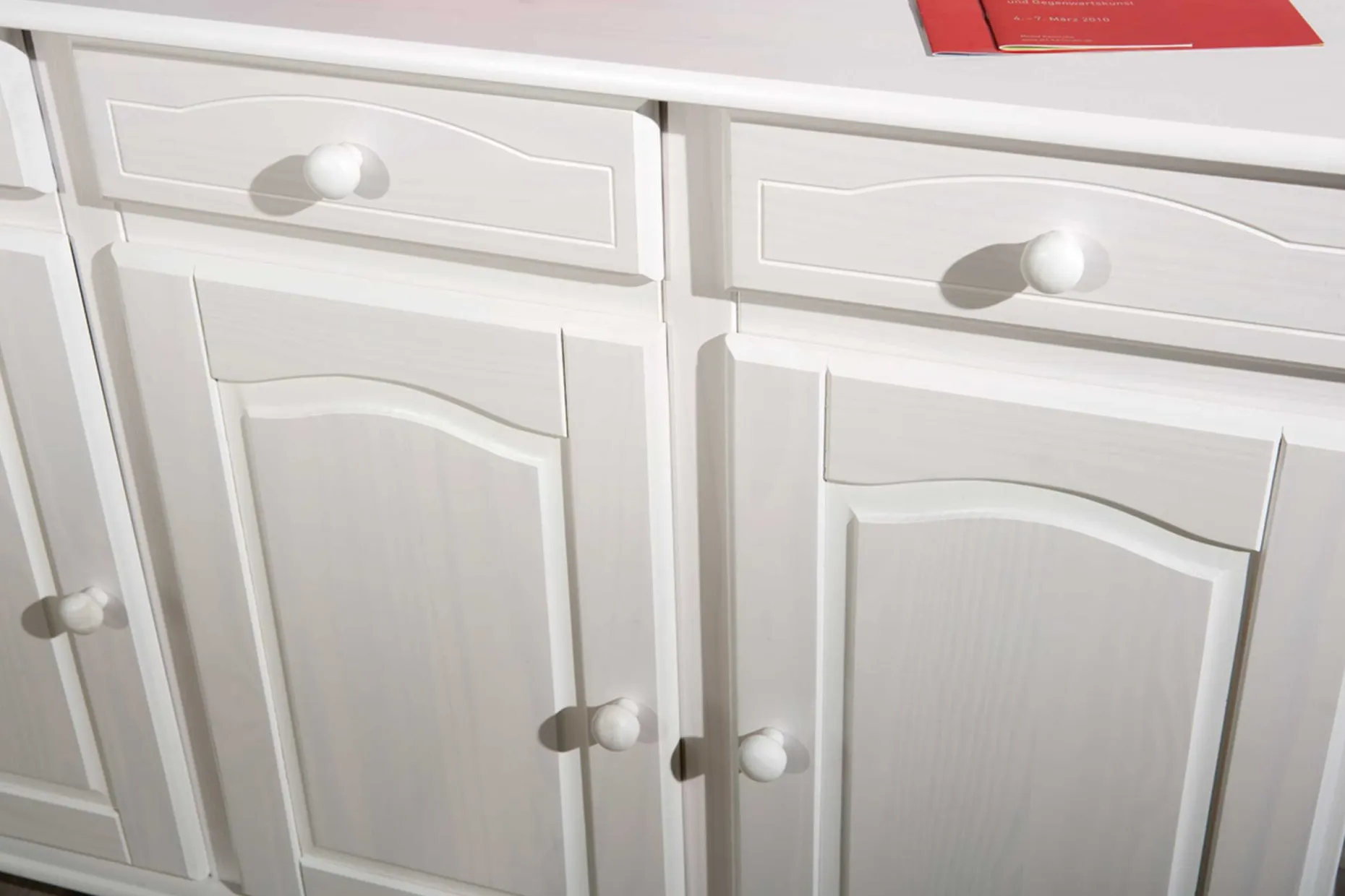 Sideboard Abaco (3 Türen) - weiß