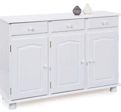 Sideboard Abaco (3 Türen) - weiß