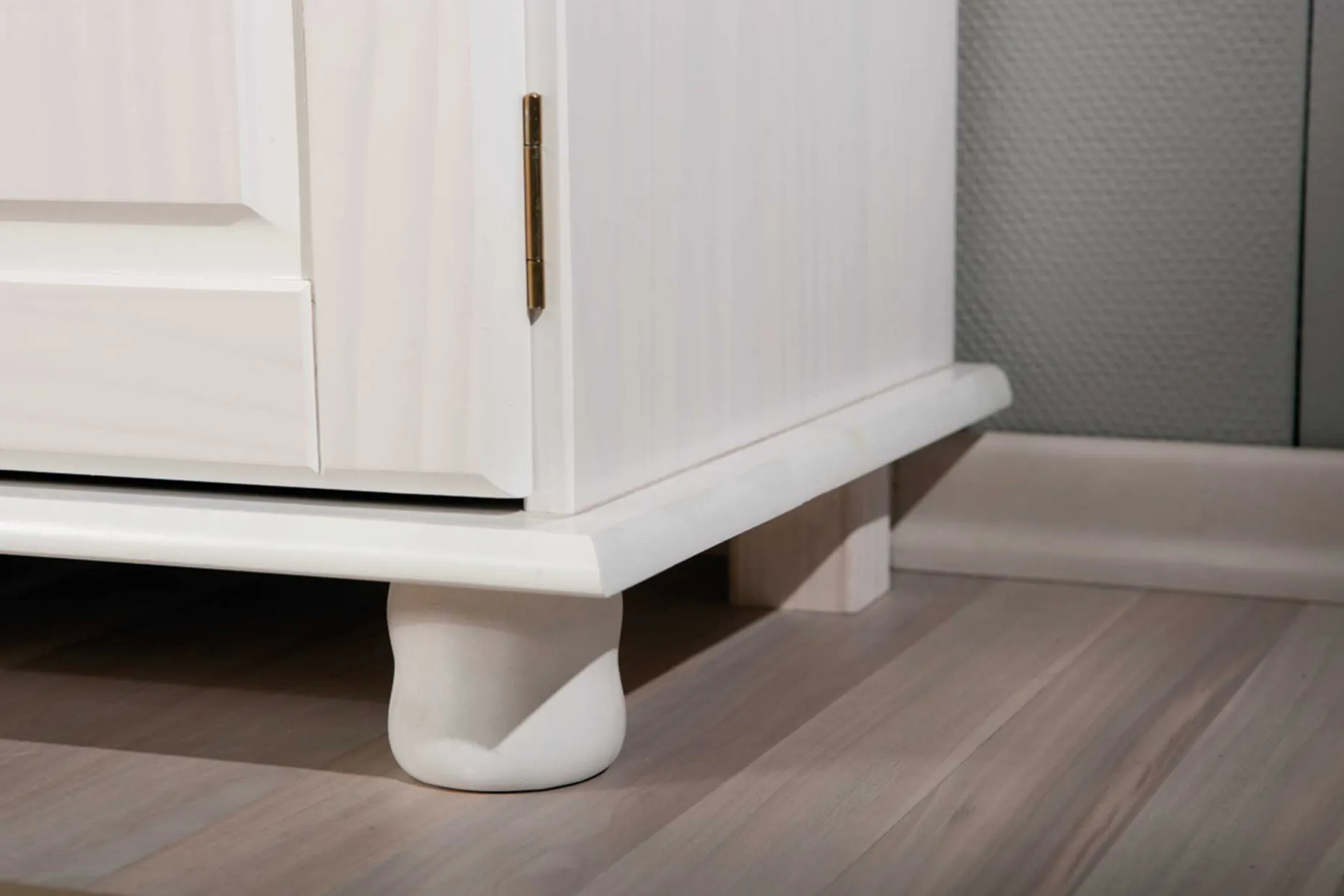 Sideboard Abaco (3 Türen) - weiß