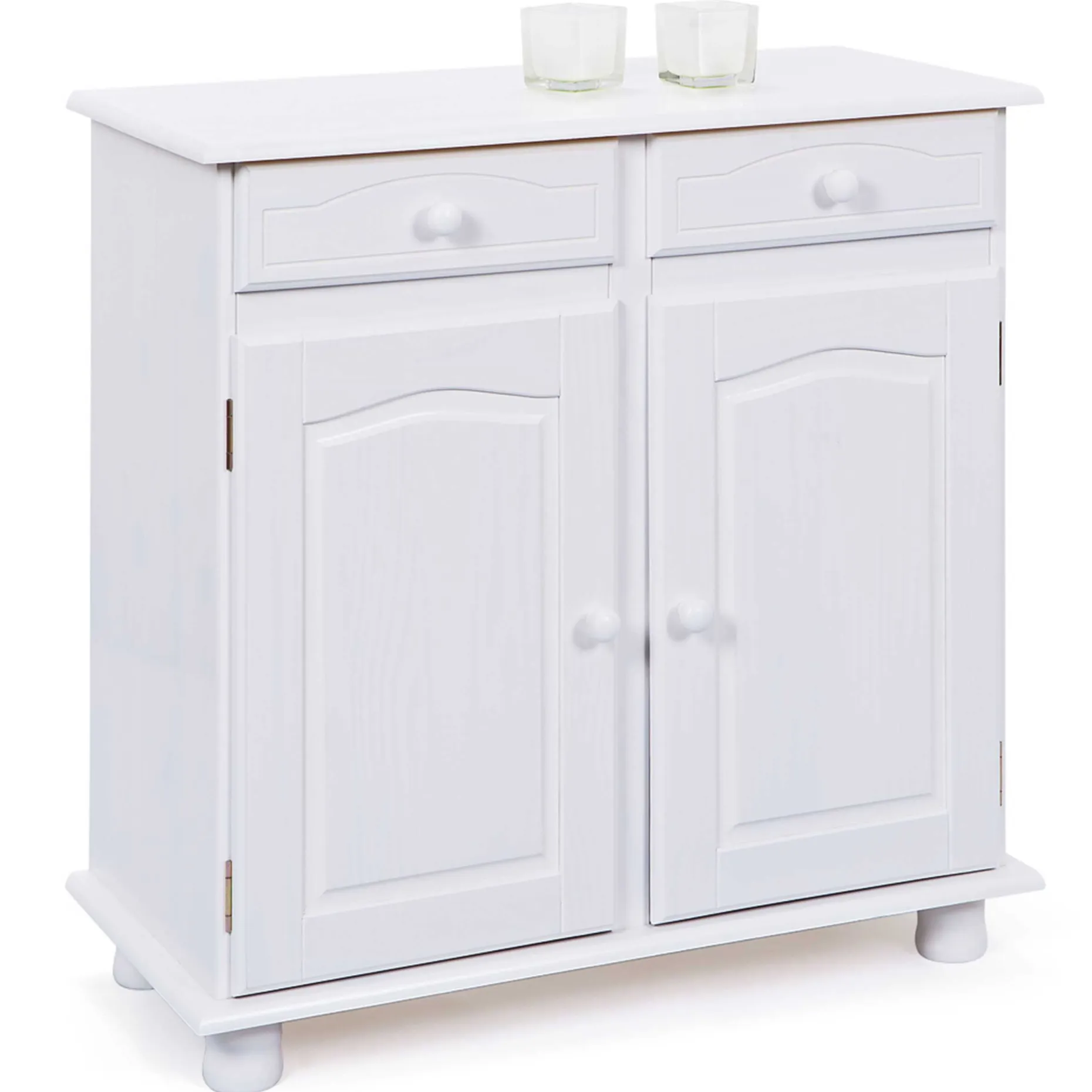 Sideboard Abaco (2 Türen) - weiß