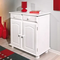 Sideboard Abaco (2 Türen) - weiß