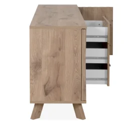 Sideboard Arabella 175 cm 3 Schubladen-Schwedische Eiche