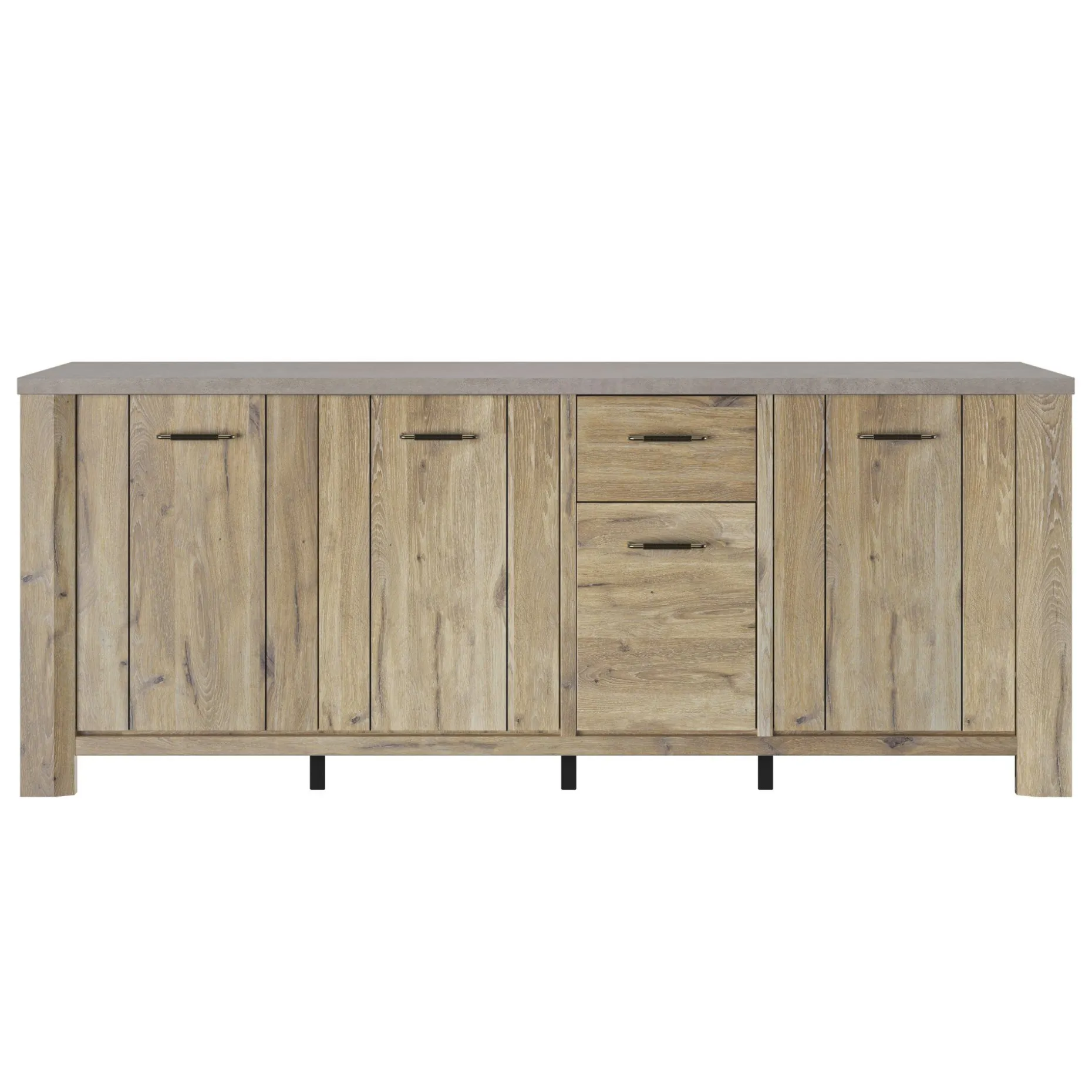Sideboard Basalte | 220 x 50 x 88 cm | Viking Oak Design