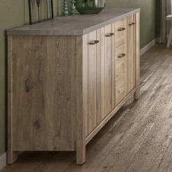 Sideboard Basalte | 220 x 50 x 88 cm | Viking Oak Design