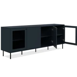 Sideboard Carillon 180cm mit vier Türen - navy blau
