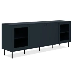 Sideboard Carillon 180cm mit vier Türen - navy blau