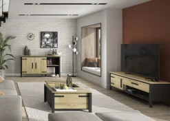 Sideboard Cork | 165 x 45 x 90 cm | Gold Oak Design