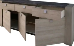Sideboard Iris - Graue Eiche