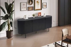 Sideboard Lagos | 200 x 45 x 80 cm | Dunkelbraun