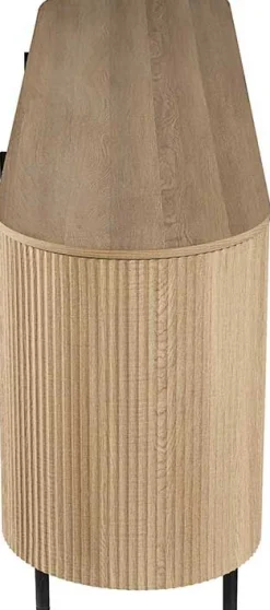 Sideboard Lagos - 200x45x80cm - 4 Türen - Eiche Dekor