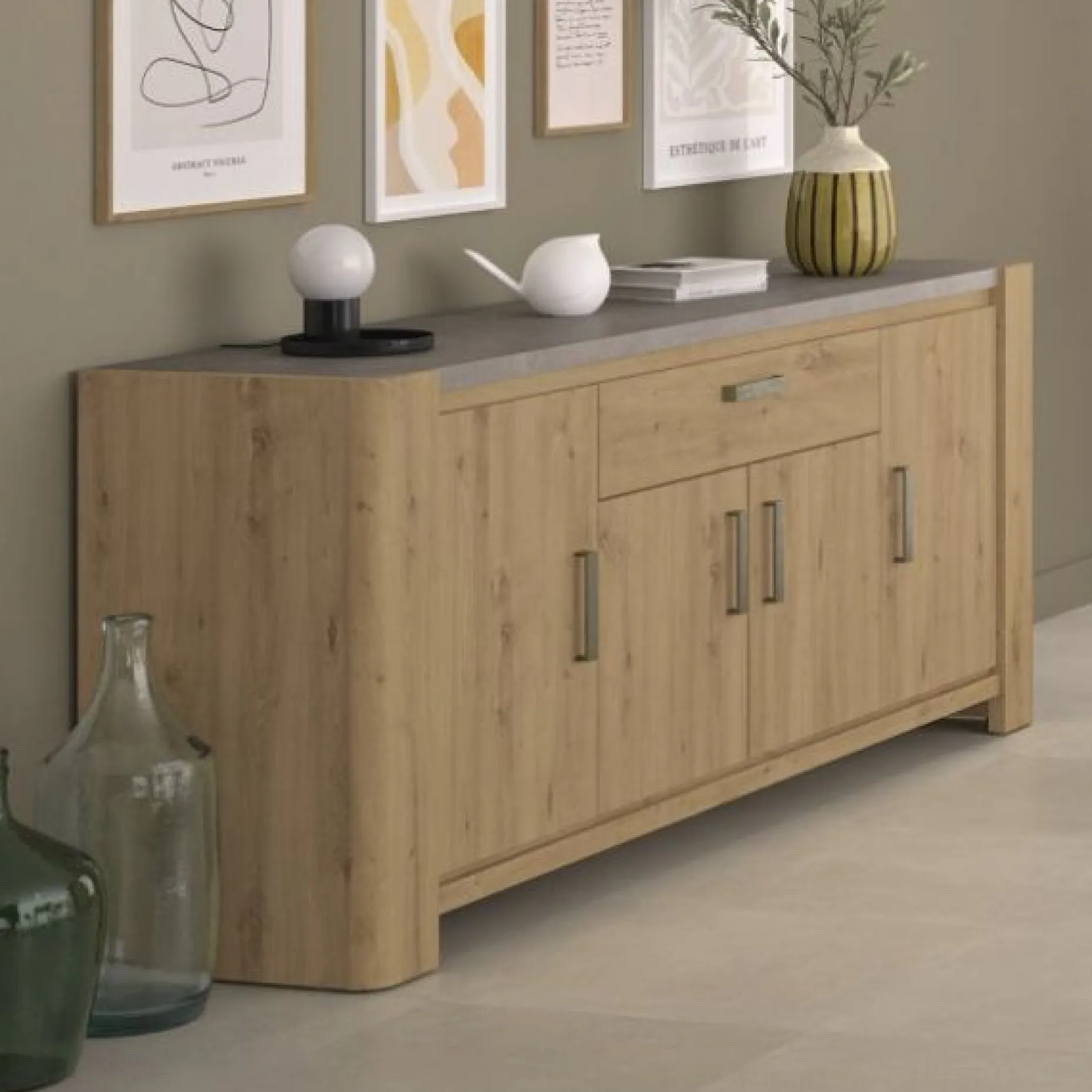 Sideboard Oxyde | 211 x 50 x 88 cm | Artisan Oak Design