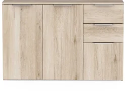 Sideboard Spectre - 119x37x78cm - 3 Türen und 2 Schubladen - Eichendekor