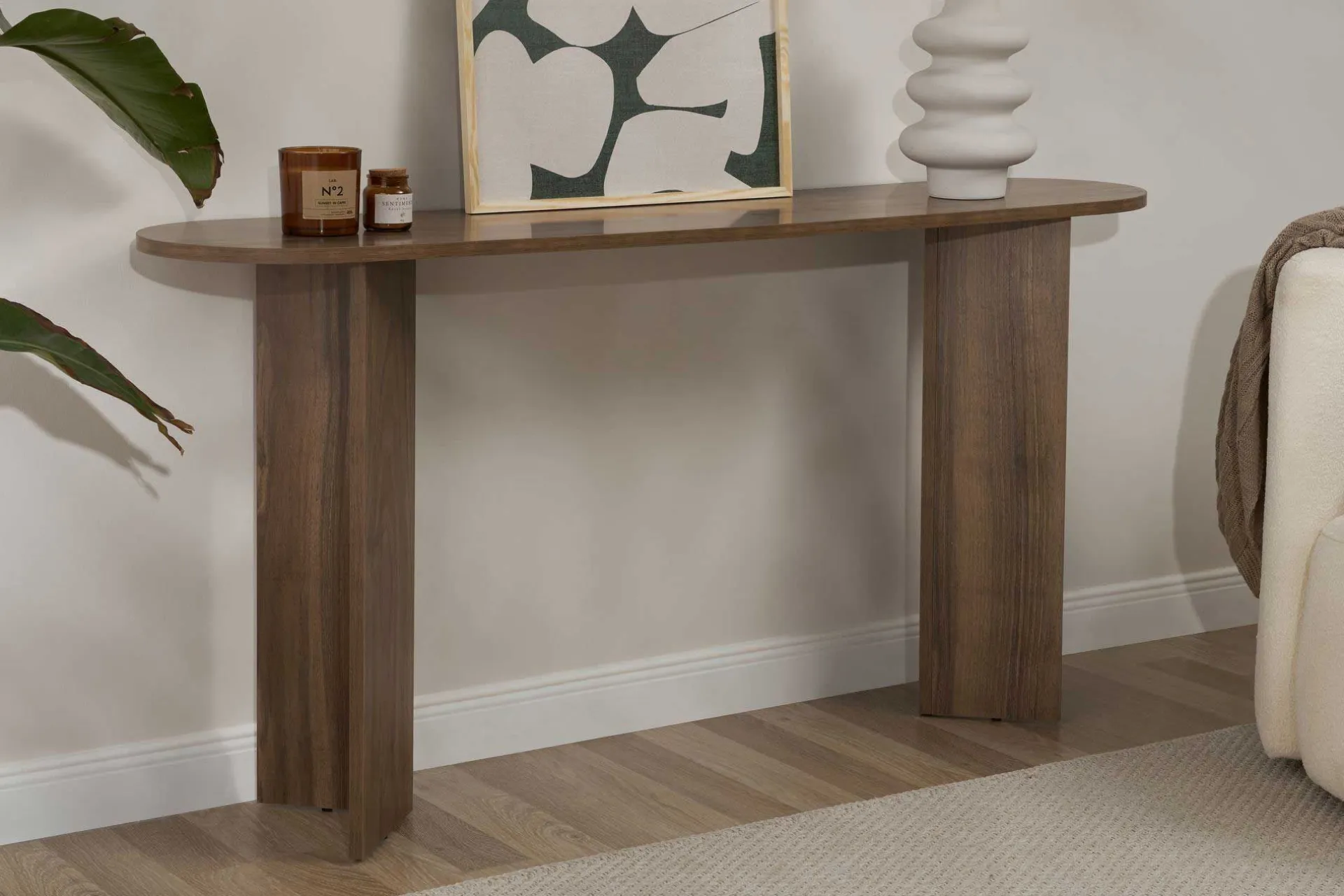 Emob Sira Sideboard | 100 % MELAMIN | Walnuss