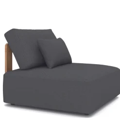 Gescova 1-Sitzer Lounge-Sessel Raphael - Teakholz schwarz