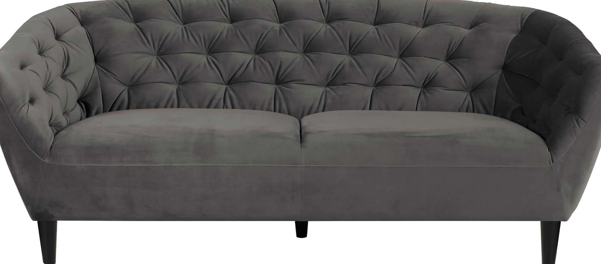 Emob 3-Sitzer Sofa Isiah 191cm - dunkel