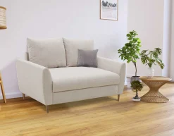 PGS 2-Sitzer Sofa Lino - 145x78x92cm - Stoff