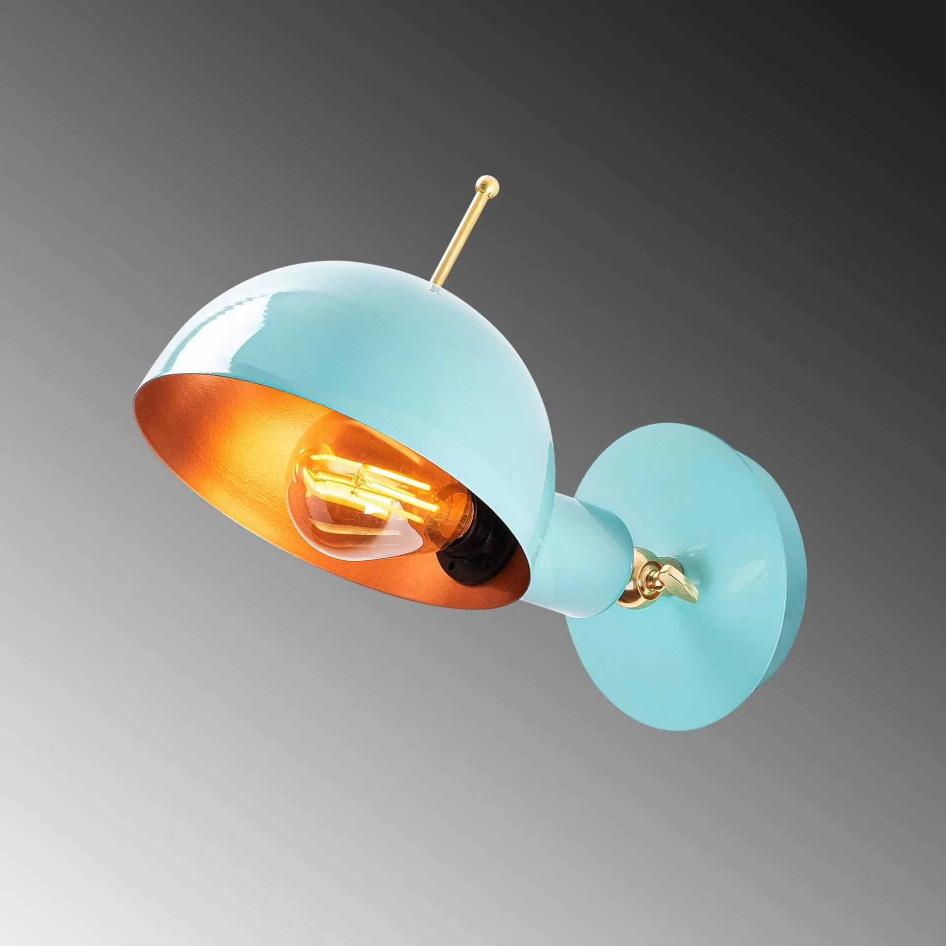 Emob Sivani Wandleuchte | METALLGEHÄUSE | , Kupfer