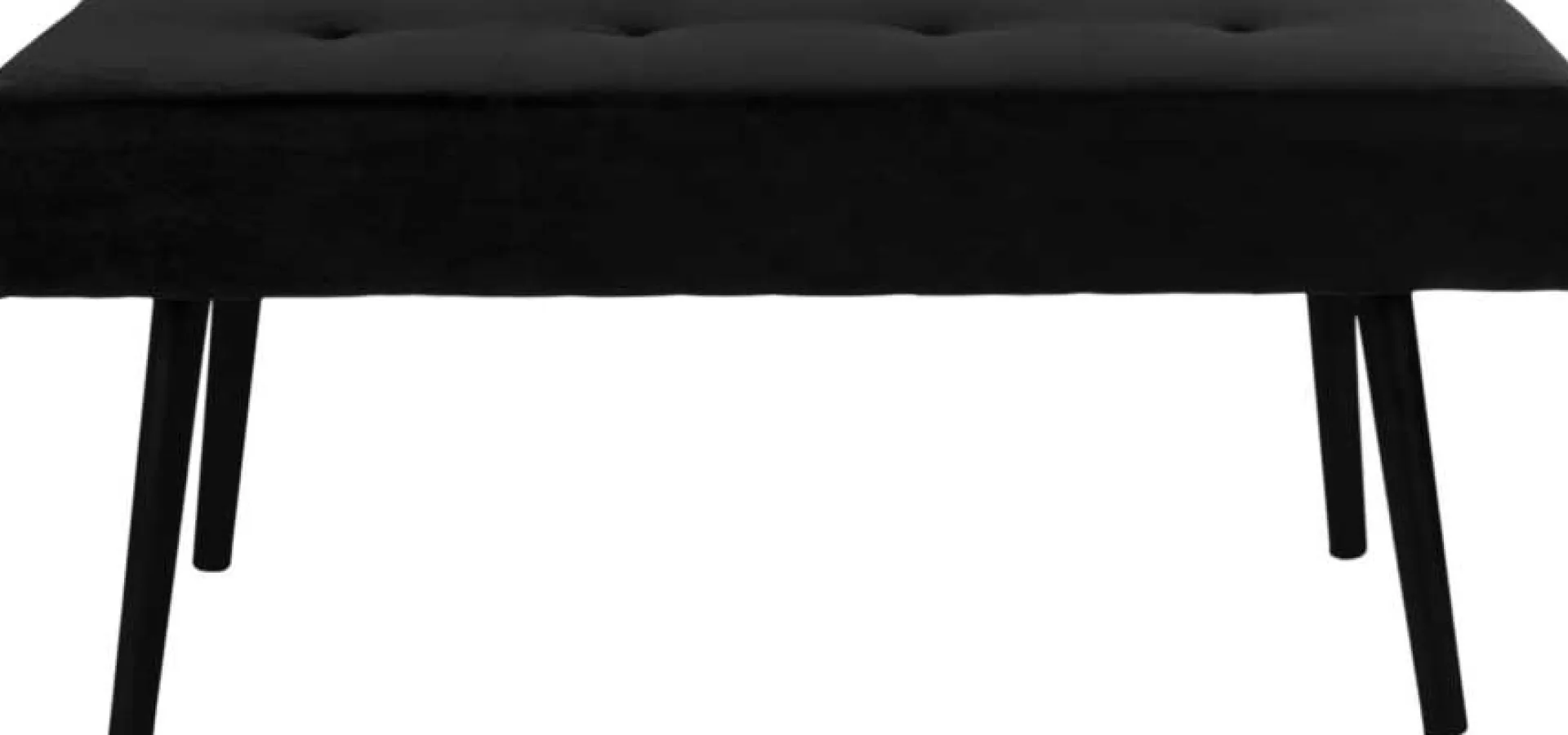 House Nordic Skiby Bank aus em Samt - 100x35x44 cm