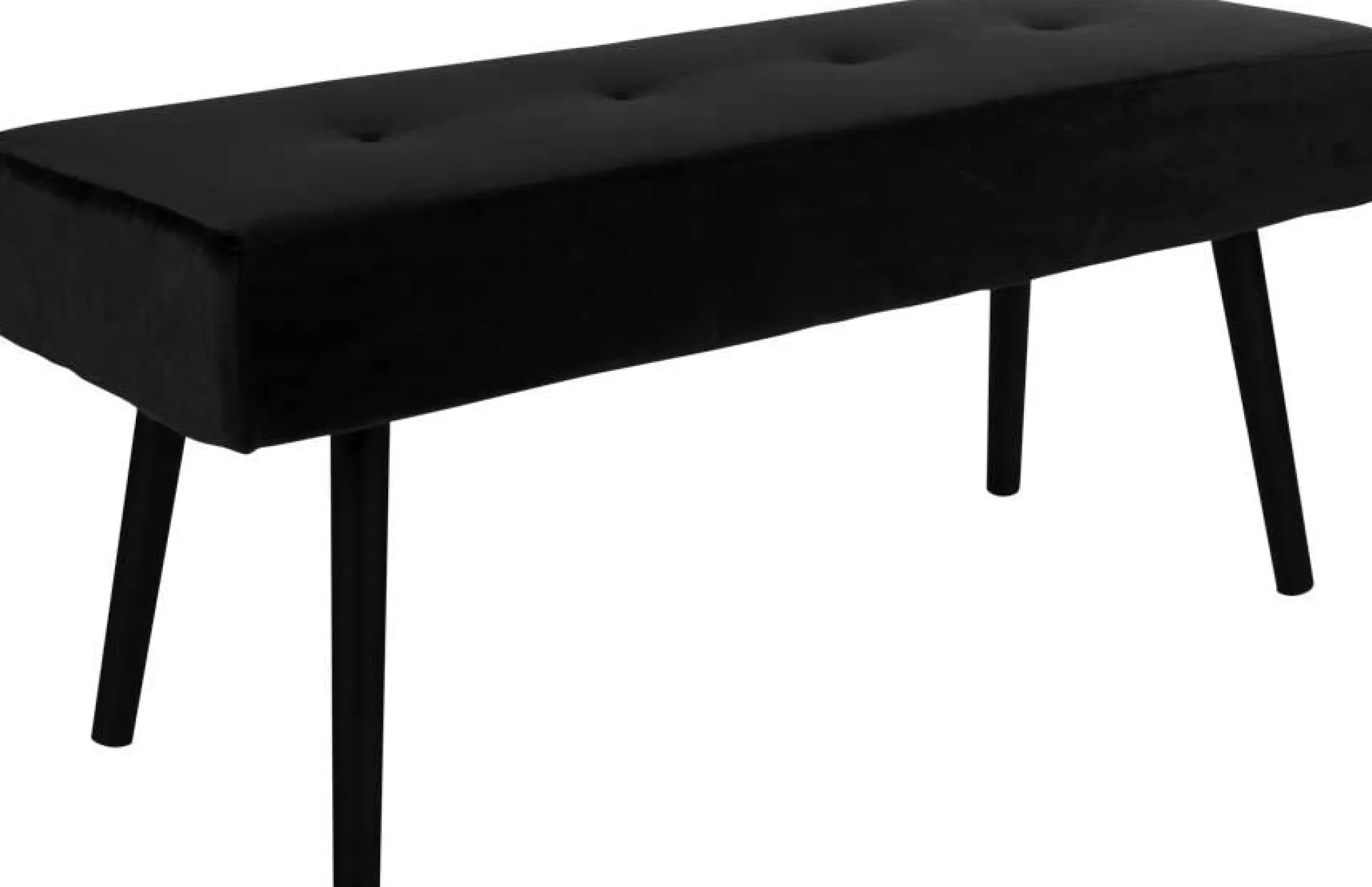 House Nordic Skiby Bank aus em Samt - 100x35x44 cm