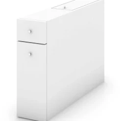 Smart Badezimmerschrank | 100 % MELAMIN | Weiß