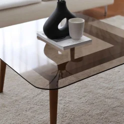 Emob Smart Couchtisch | GEHÄRTETES GLAS |