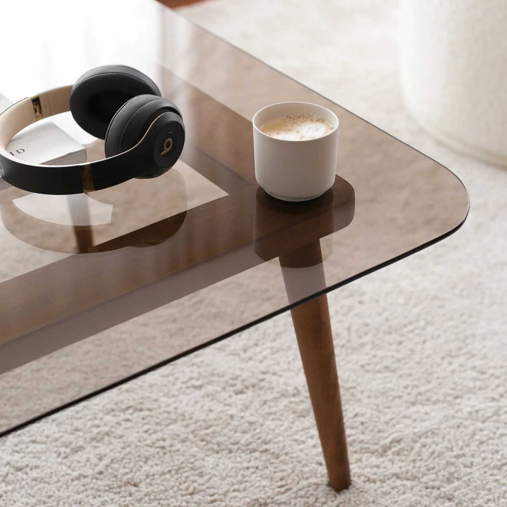 Emob Smart Couchtisch | GEHÄRTETES GLAS |