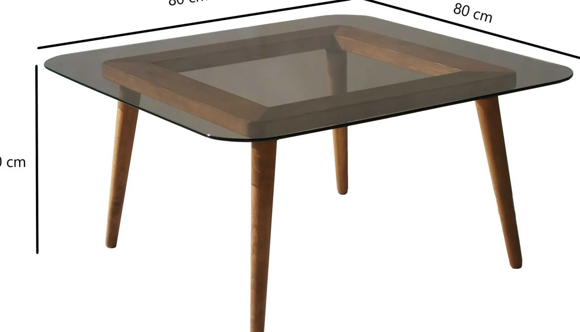 Emob Smart Couchtisch | GEHÄRTETES GLAS |