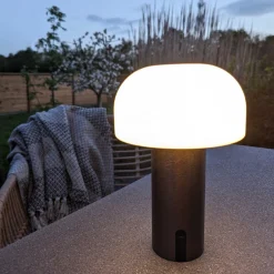 House Nordic Soham LED Lampe - Weiß/ | Wiederaufladbar
