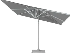 Gescova Sonnenschirm Bryce 300x300cm - Aluminium, weiß/grau