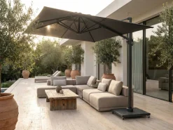 Gescova Sonnenschirm Bryce 300x300cm Aluminium Gestell