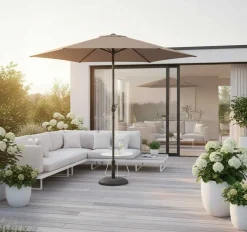 Gescova Sonnenschirm Norman Ø350cm Aluminium