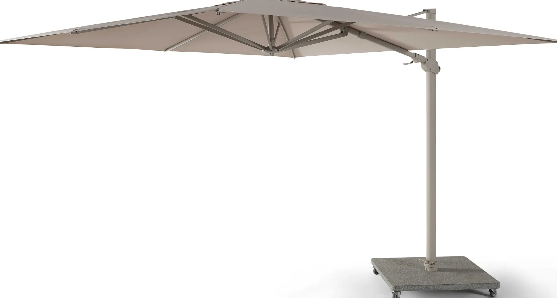 Gescova Sonnenschirm Portland - Sandfarben - 300x300 cm