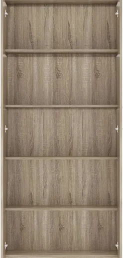 Sonoma Aufbewahrungsschrank Mike 80cm | 2 Türen | H180 x B80 x T42 cm