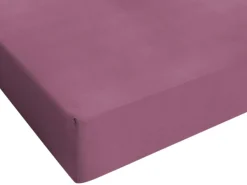 Spannbettlaken Jersey rosa 80/90/100x200cm