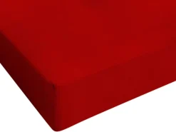 Spannbettlaken Jersey rot 80/90/100x200cm
