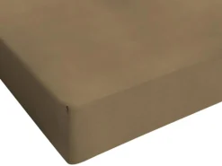 Spannbettlaken Jersey taupe 80/90/100x200cm