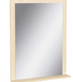 CBA Spiegel Cougar - 64x12x83cm - mit Ablage - Eiche